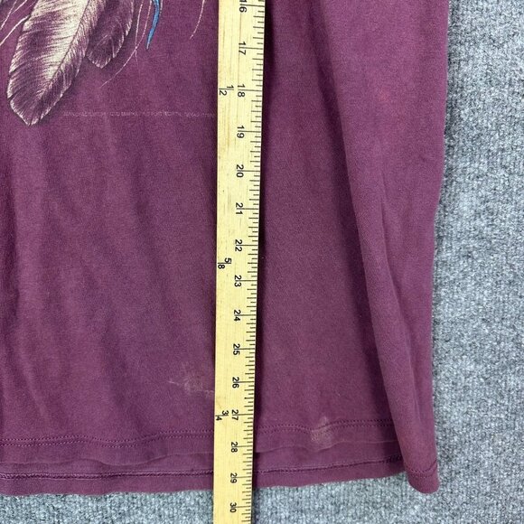 1992 3D EMBLEM AMERICAN BIKER Bald Eagle Threadbare Distressed Vintage large - Picture 9 of 9